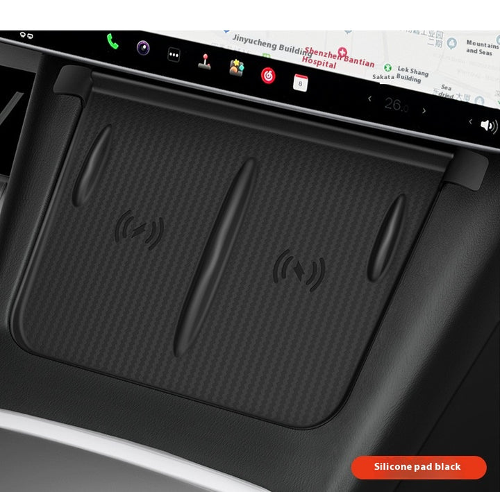 Tesla Model Y Highland Refresh Center Console Storage Box - Paper Towel Holder, ETC Card Holder Storage Box, Interior Accessories for Model Y 2024