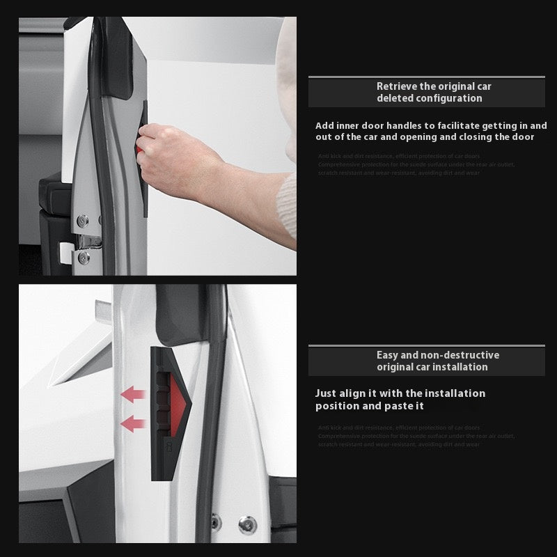 Cyber truck Hidden Door Handle Upgrade Kit - Custom Transformed Handles for Tesla Cyber truck