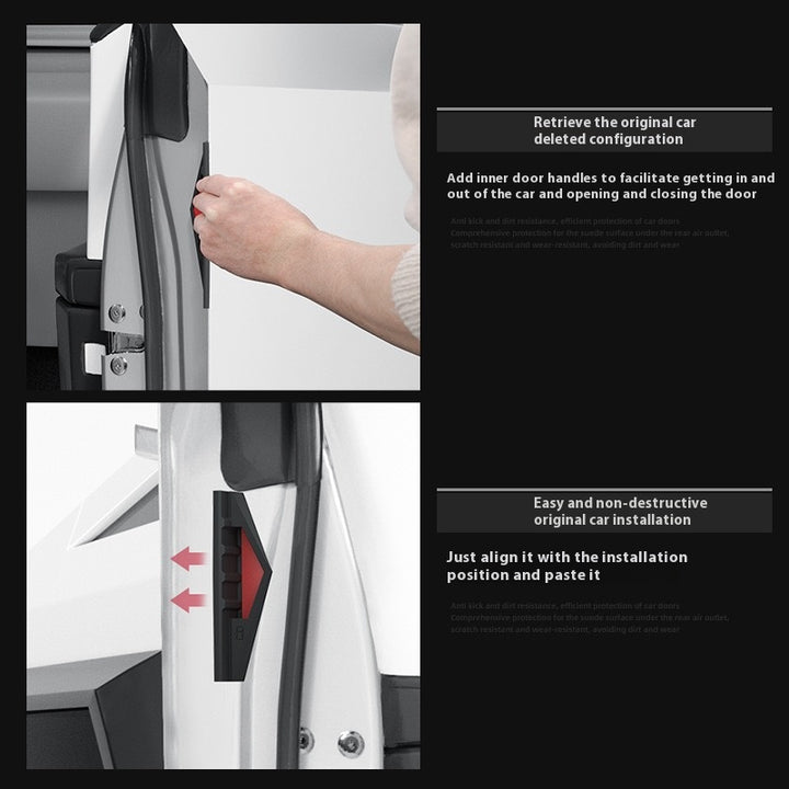 Cyber truck Hidden Door Handle Upgrade Kit - Custom Transformed Handles for Tesla Cyber truck