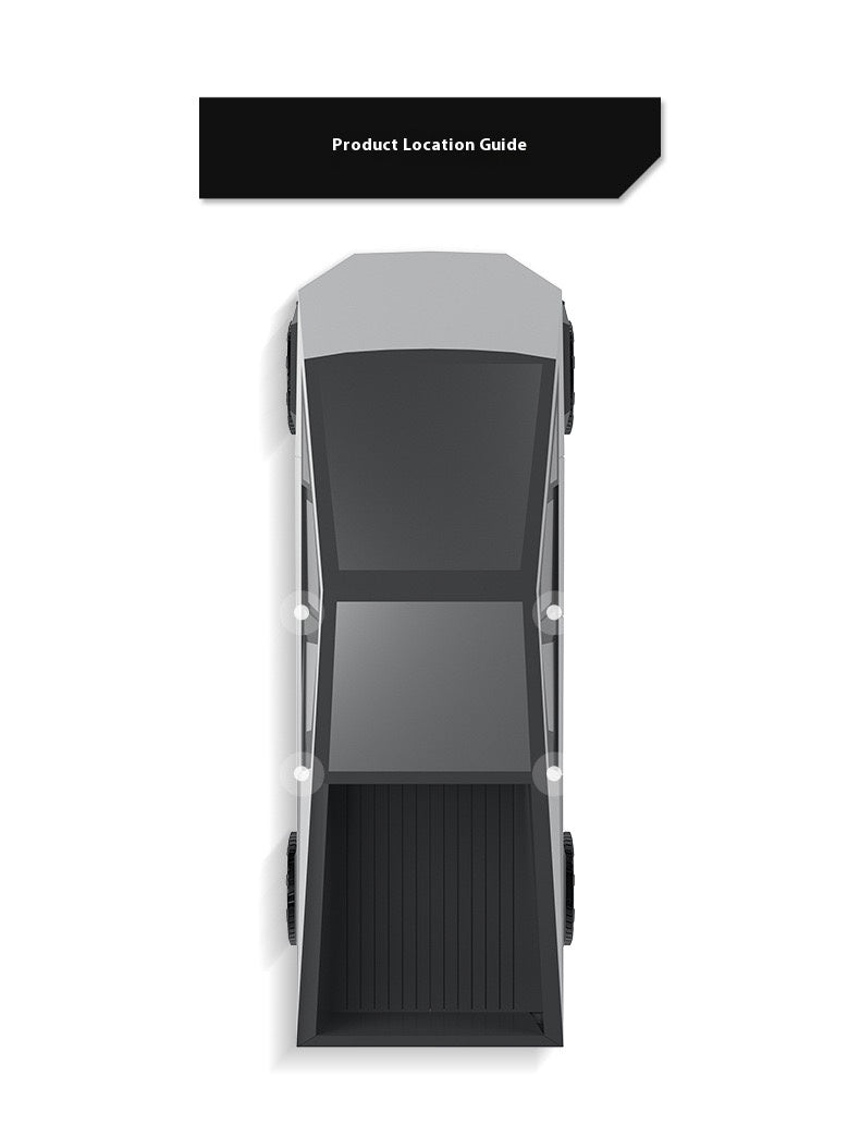 Cyber truck Hidden Door Handle Upgrade Kit - Custom Transformed Handles for Tesla Cyber truck