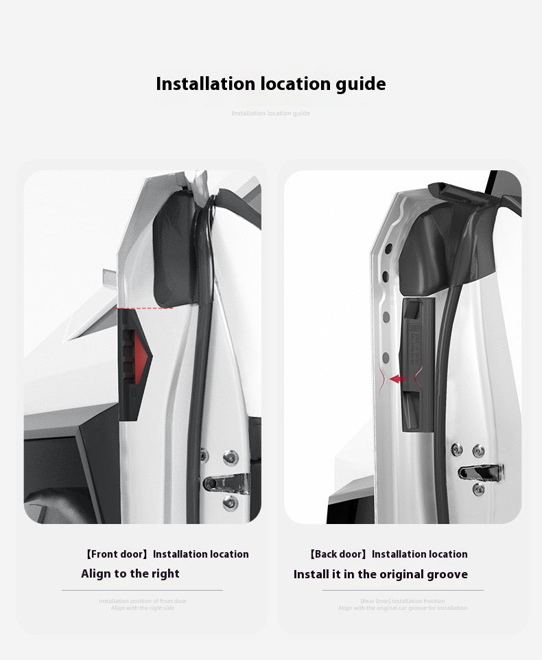 Cyber truck Hidden Door Handle Upgrade Kit - Custom Transformed Handles for Tesla Cyber truck