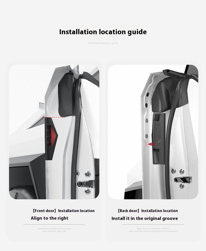 Cyber truck Hidden Door Handle Upgrade Kit - Custom Transformed Handles for Tesla Cyber truck
