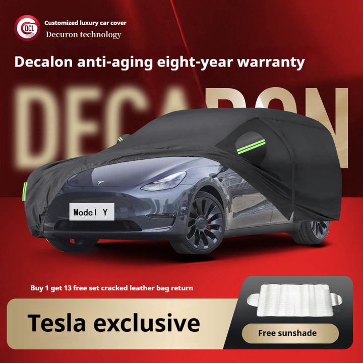 Custom Fit Tesla Car Cover for All Models