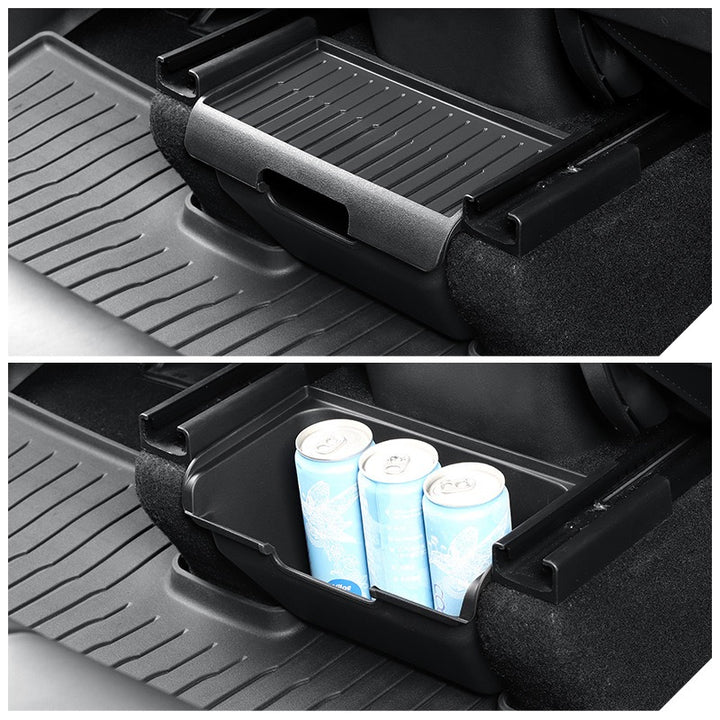Tesla's new Model 3/Y/X/S door storage box full TPE door slot storage box accessories