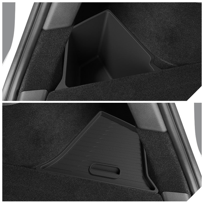 Tesla's new Model 3/Y/X/S door storage box full TPE door slot storage box accessories