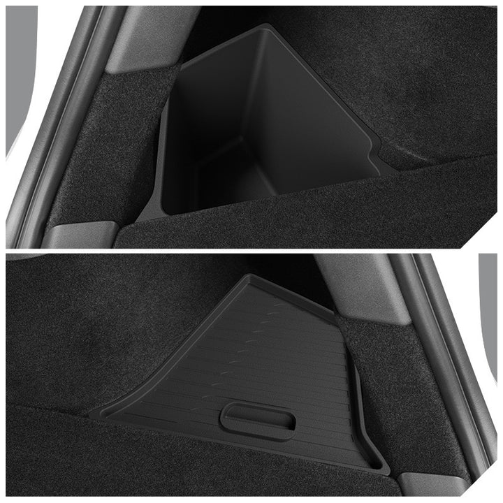 Tesla's new Model 3/Y/X/S door storage box full TPE door slot storage box accessories