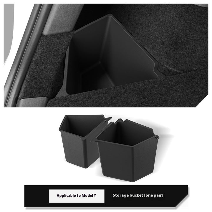Tesla's new Model 3/Y/X/S door storage box full TPE door slot storage box accessories