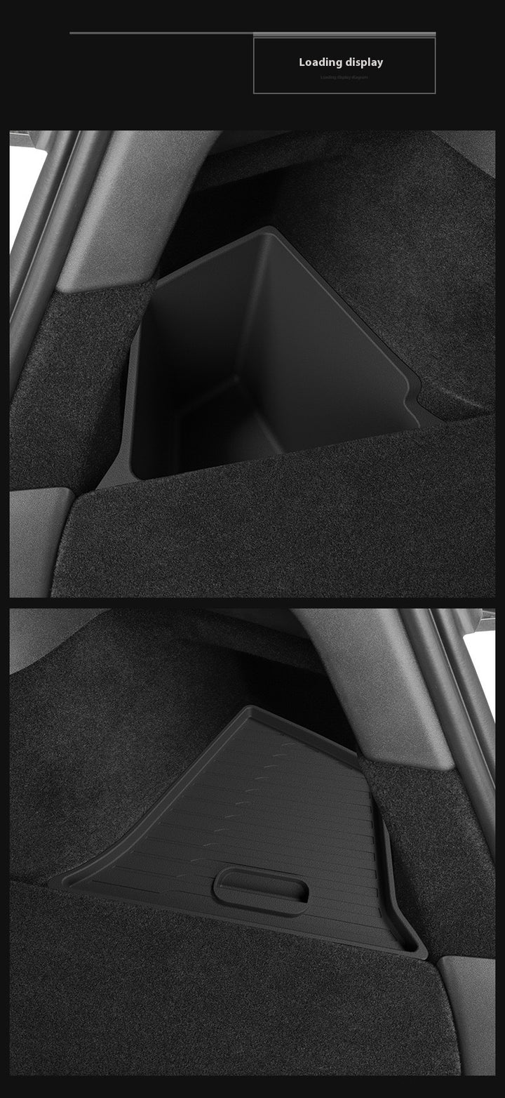 Tesla's new Model 3/Y/X/S door storage box full TPE door slot storage box accessories