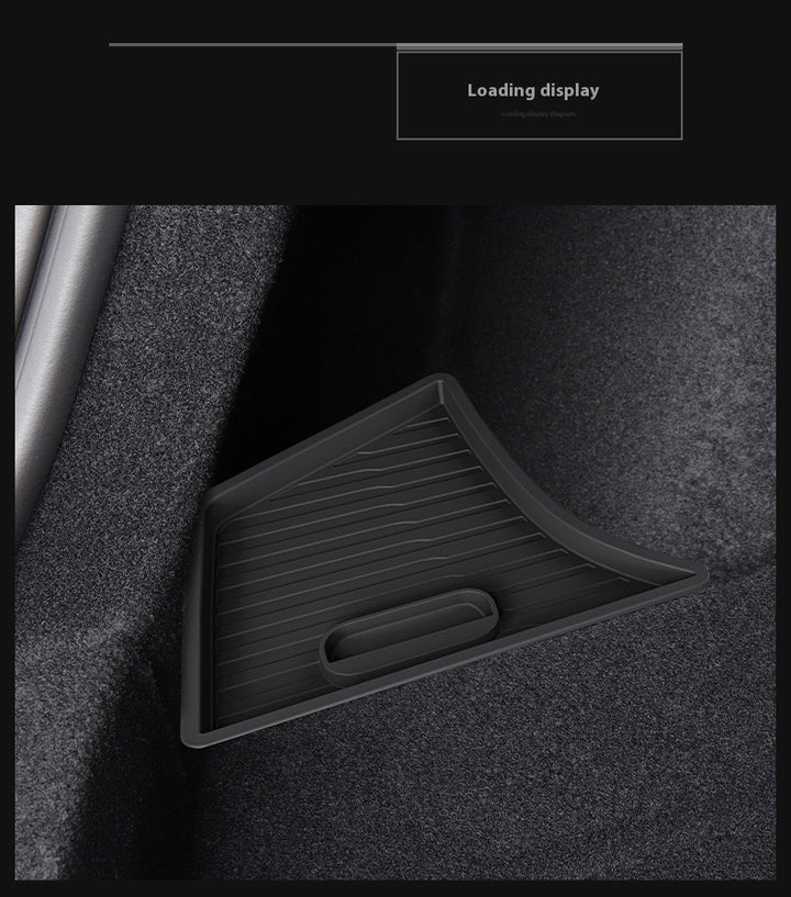 Tesla's new Model 3/Y/X/S door storage box full TPE door slot storage box accessories