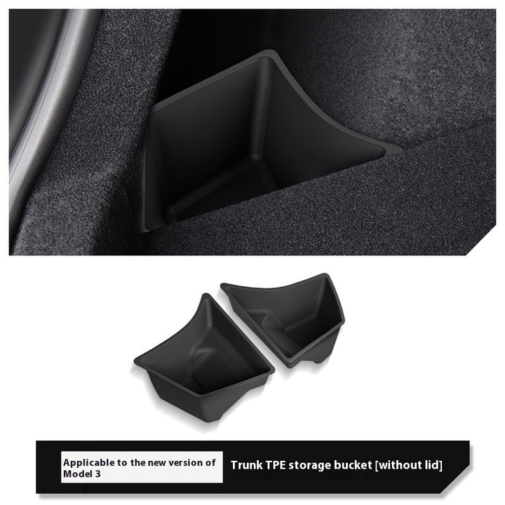 Tesla's new Model 3/Y/X/S door storage box full TPE door slot storage box accessories