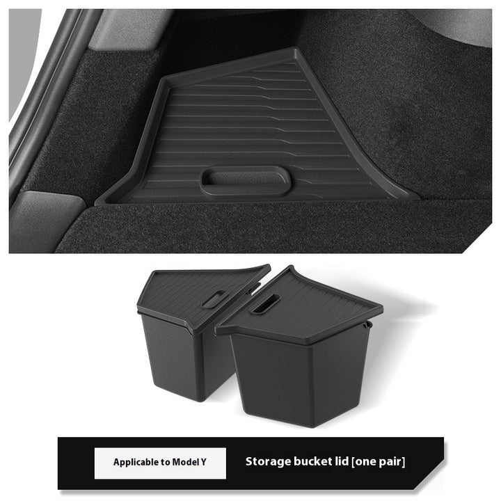 Tesla's new Model 3/Y/X/S door storage box full TPE door slot storage box accessories