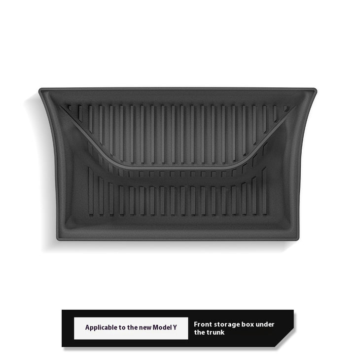 2025 Tesla Model Y All-Weather TPE Floor Mats and Trunk Mat Set - Suitable for both left and right drive, providing comprehensive interior protection
