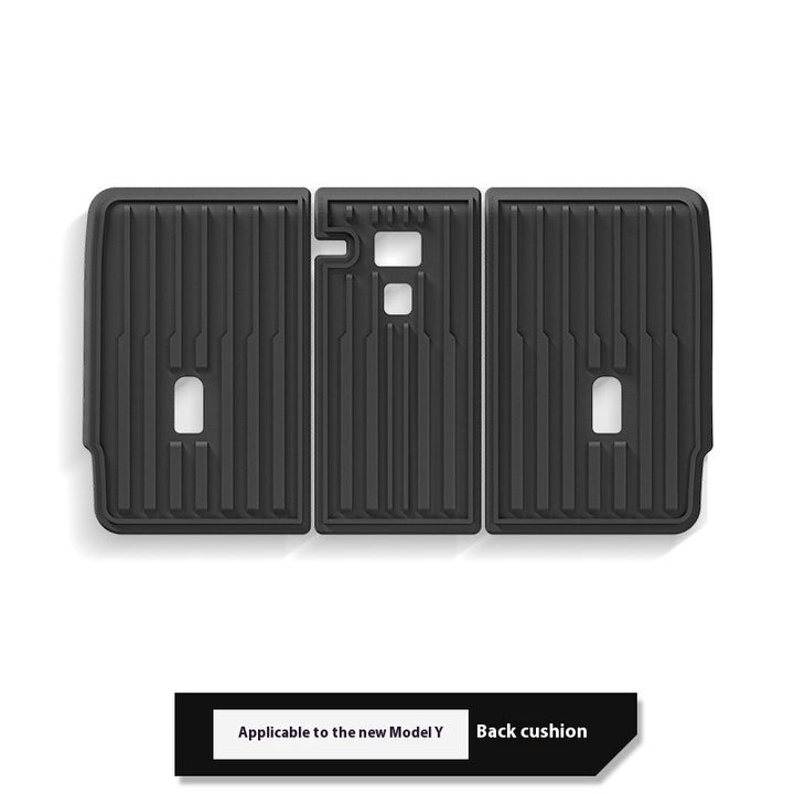 2025 Tesla Model Y All-Weather TPE Floor Mats and Trunk Mat Set - Suitable for both left and right drive, providing comprehensive interior protection