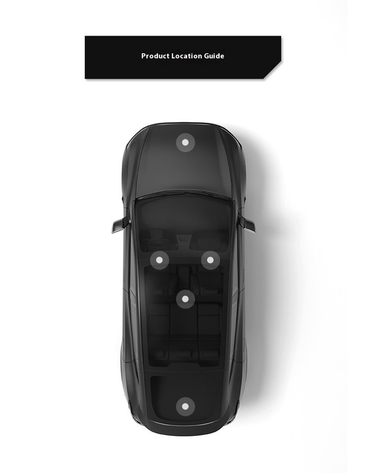 2025 Tesla Model Y All-Weather TPE Floor Mats and Trunk Mat Set - Suitable for both left and right drive, providing comprehensive interior protection