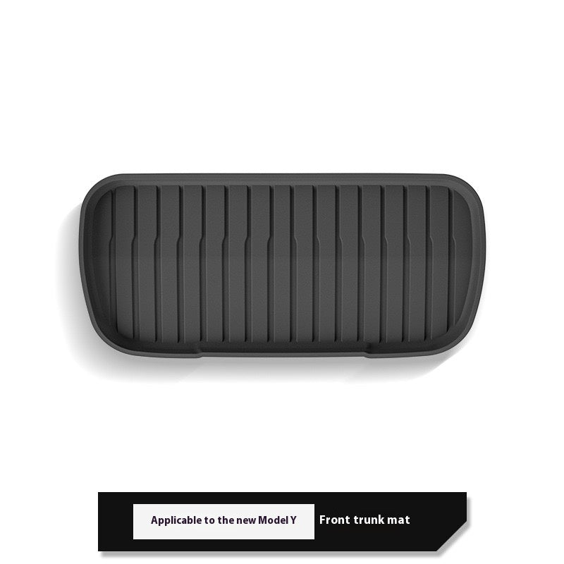 2025 Tesla Model Y All-Weather TPE Floor Mats and Trunk Mat Set - Suitable for both left and right drive, providing comprehensive interior protection