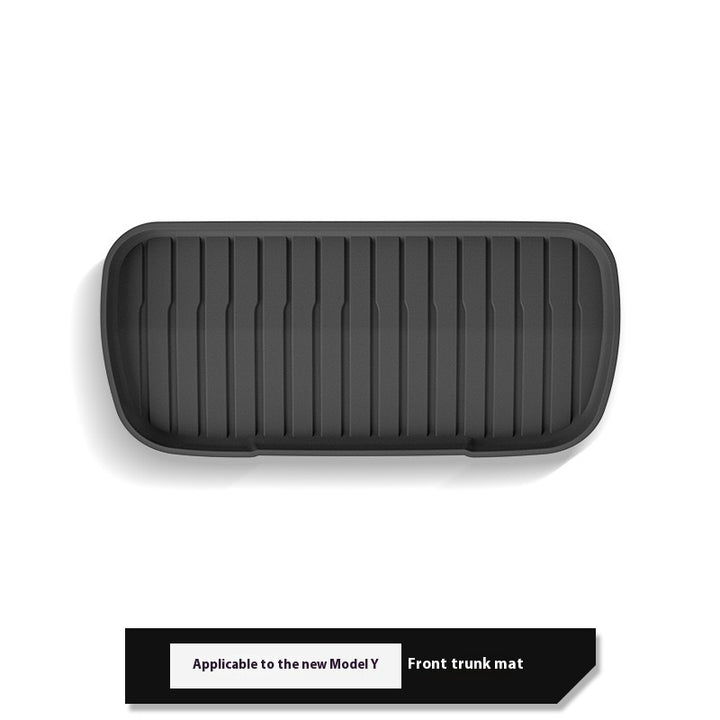 2025 Tesla Model Y All-Weather TPE Floor Mats and Trunk Mat Set - Suitable for both left and right drive, providing comprehensive interior protection