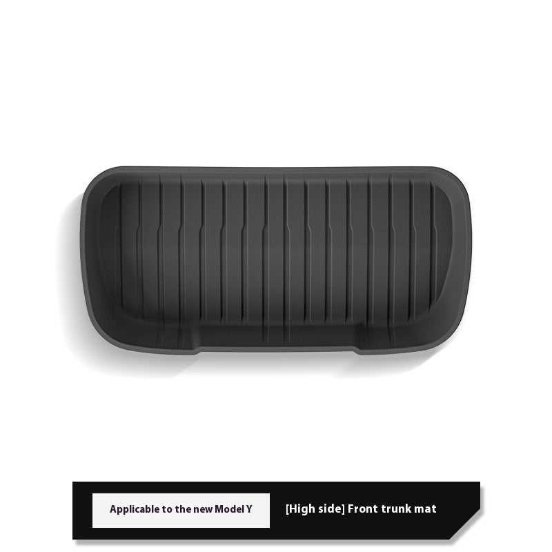 2025 Tesla Model Y All-Weather TPE Floor Mats and Trunk Mat Set - Suitable for both left and right drive, providing comprehensive interior protection