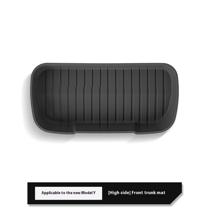 2025 Tesla Model Y All-Weather TPE Floor Mats and Trunk Mat Set - Suitable for both left and right drive, providing comprehensive interior protection