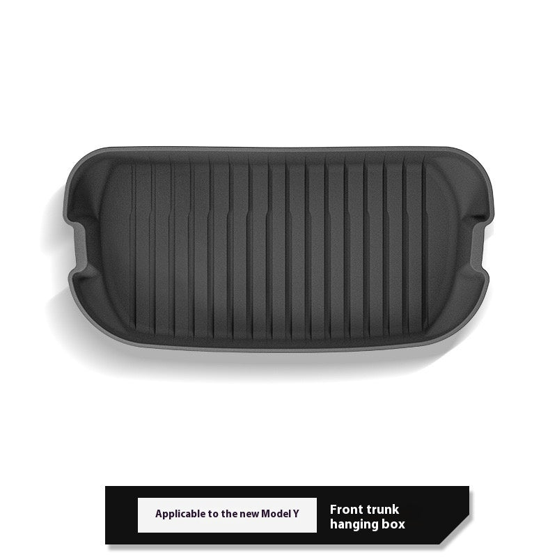 2025 Tesla Model Y All-Weather TPE Floor Mats and Trunk Mat Set - Suitable for both left and right drive, providing comprehensive interior protection