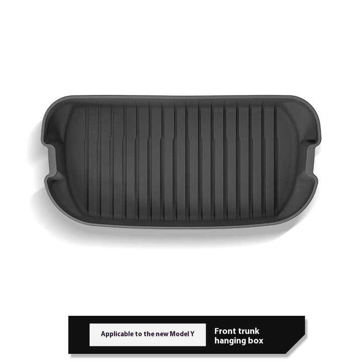 2025 Tesla Model Y All-Weather TPE Floor Mats and Trunk Mat Set - Suitable for both left and right drive, providing comprehensive interior protection