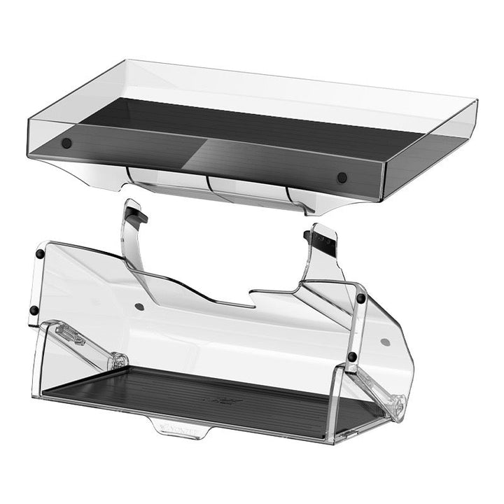 Tesla Model 3/Y Highlander Center Console Storage Bin - Non-Slip Organizer Tray for Screen and Elements Under the Screen (2024 Refresh)