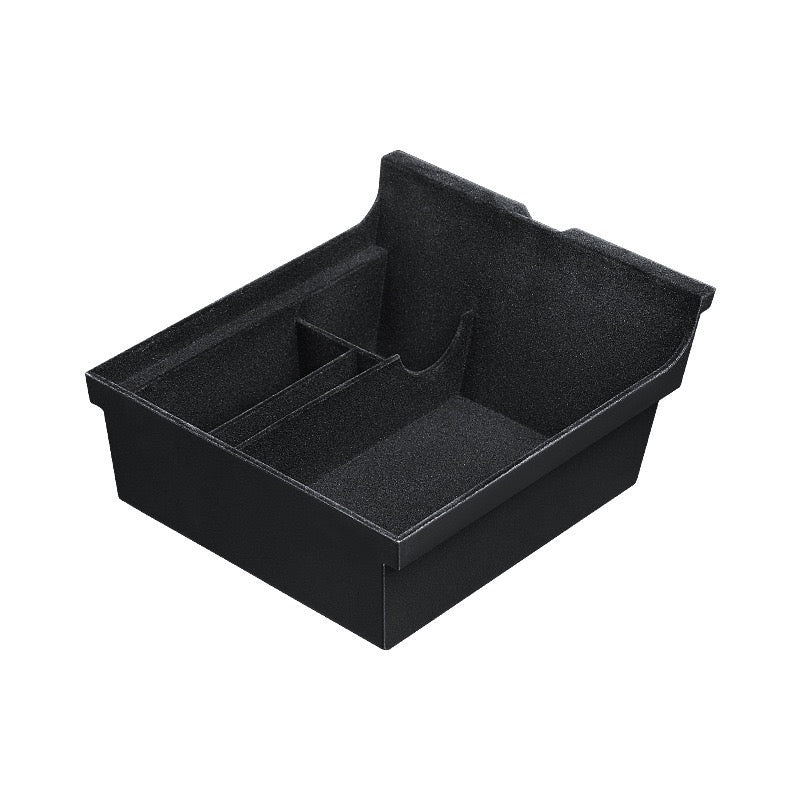 For 2024 and later upgraded Tesla Model 3/Y center console storage tray armrest box - custom interior accessories, suitable for 2024 and later