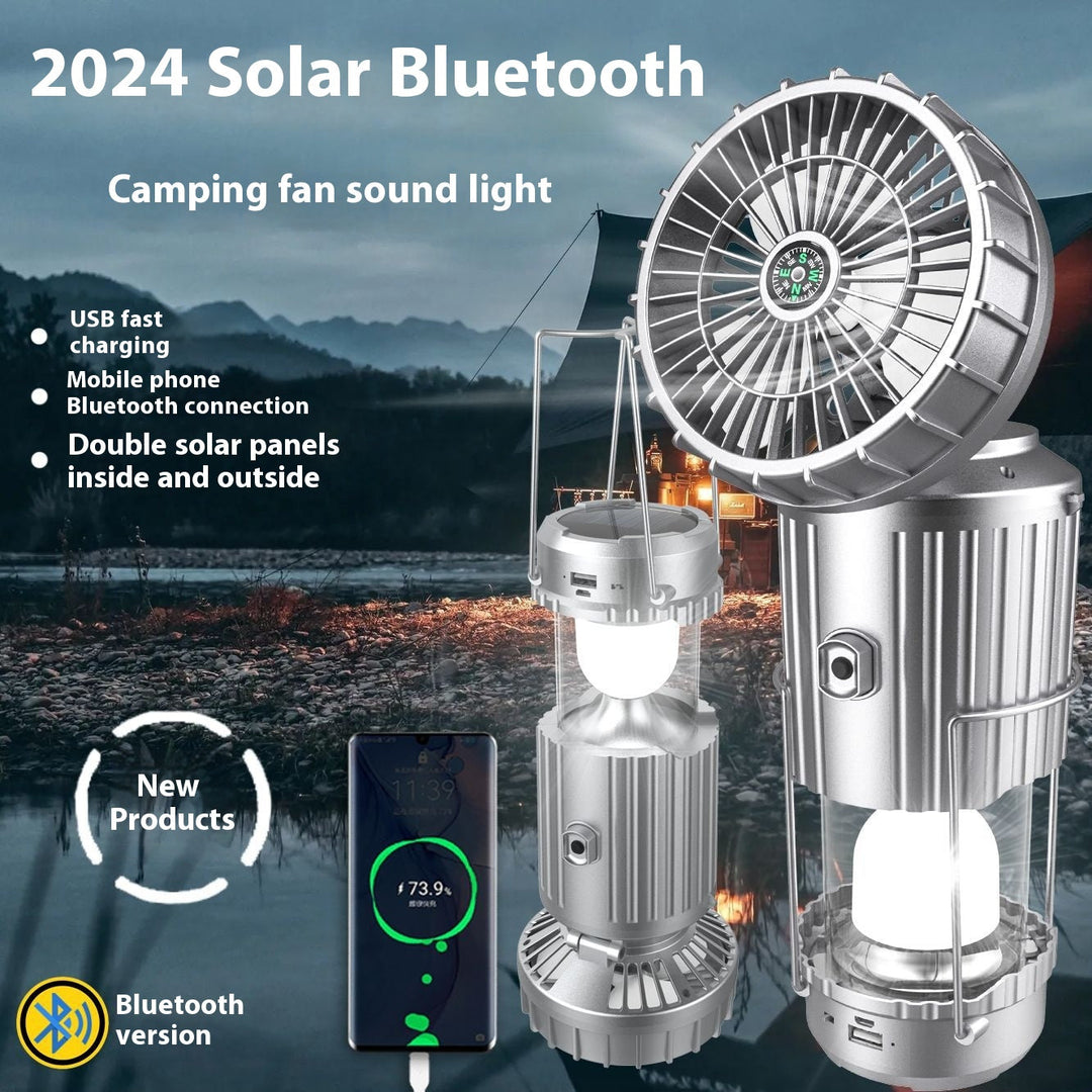 Versatile outdoor solar camping light