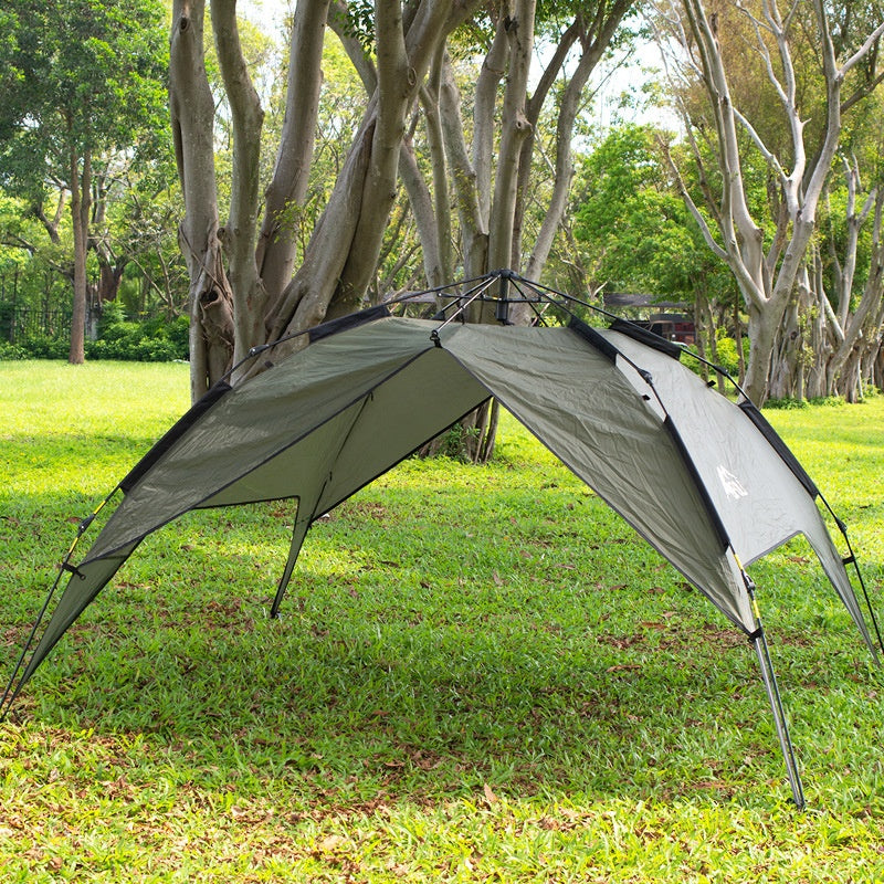 Automatic Pop-up Camping Tent for 3-4 People - Portable Folding Waterproof Outdoor Tent for Family Travel, Hiking and Adventure