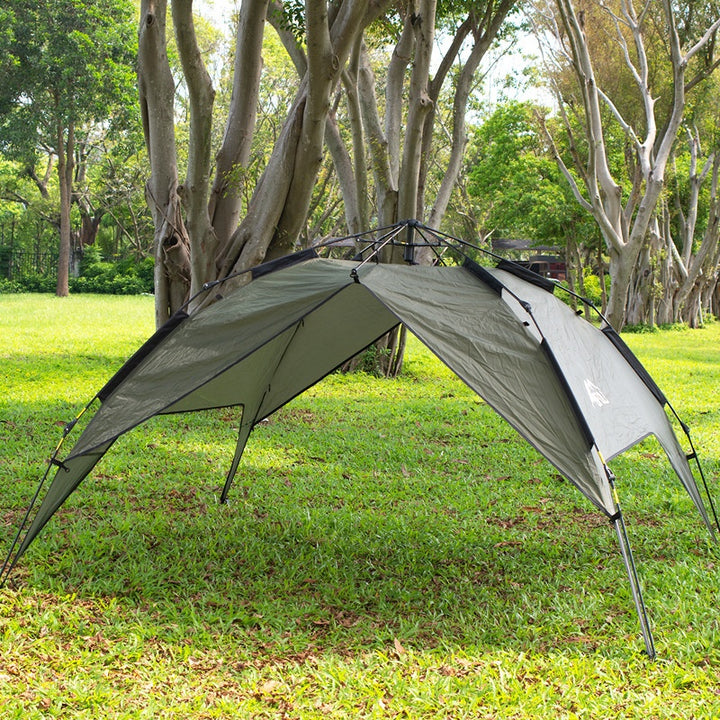 Automatic Pop-up Camping Tent for 3-4 People - Portable Folding Waterproof Outdoor Tent for Family Travel, Hiking and Adventure