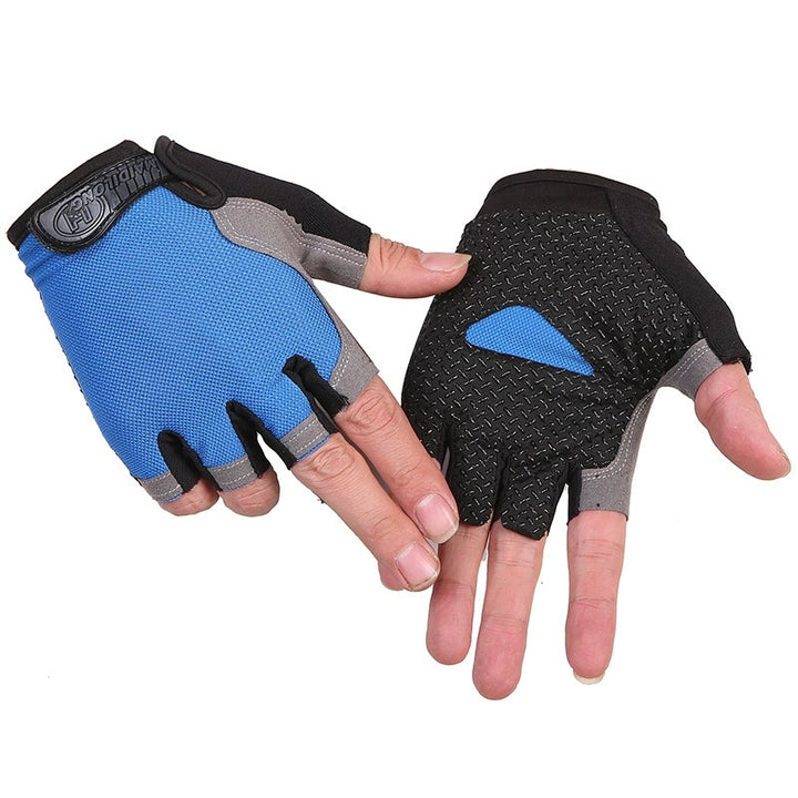 Breathable Half Finger Cycling Gloves for Men and Women