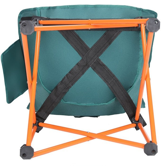 Camping Folding Chair Picnic Fishing Chair Art Sketching Chair Portable Backrest Moon Chair