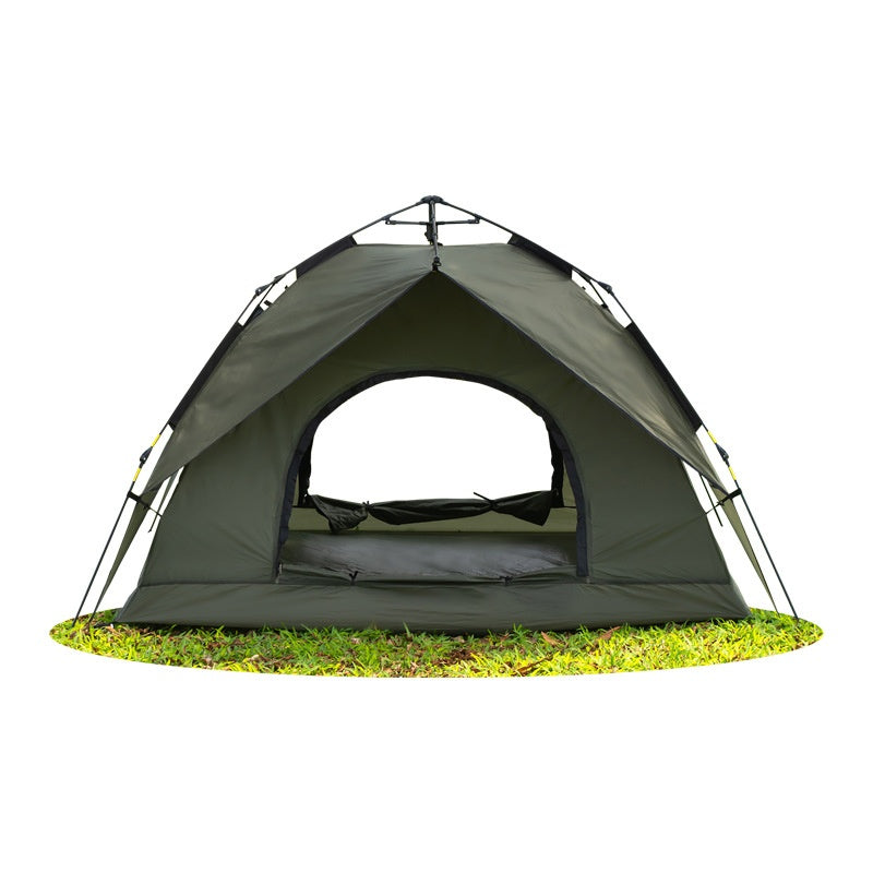 Automatic Pop-up Camping Tent for 3-4 People - Portable Folding Waterproof Outdoor Tent for Family Travel, Hiking and Adventure