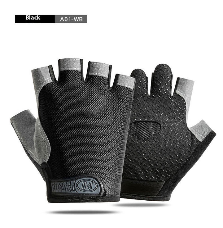 Breathable Half Finger Cycling Gloves for Men and Women