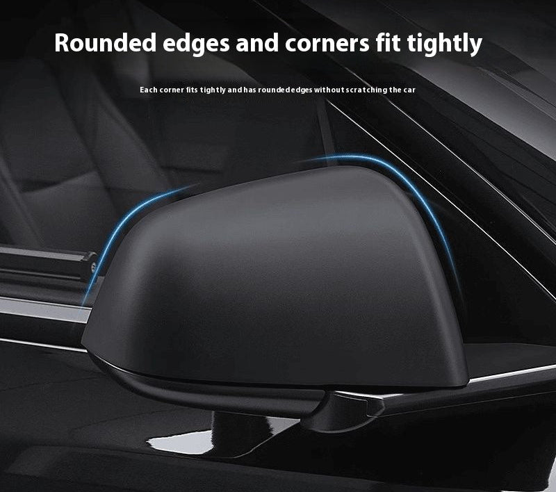carbon fiber side mirror cover caps for Tesla model Y - Modxgear