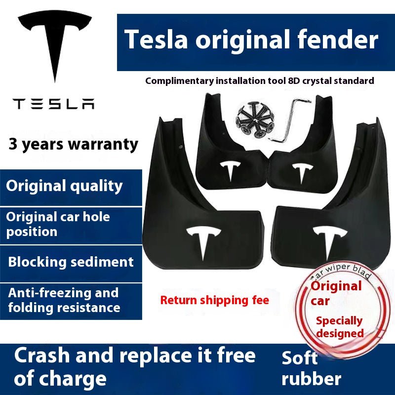 Custom Fit Tesla Car Fender - Modxgear