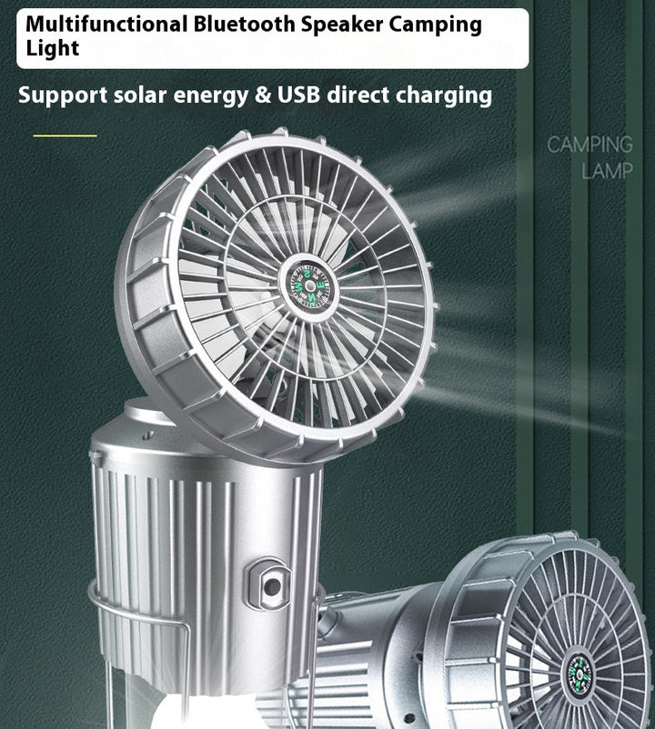 Versatile outdoor solar camping light