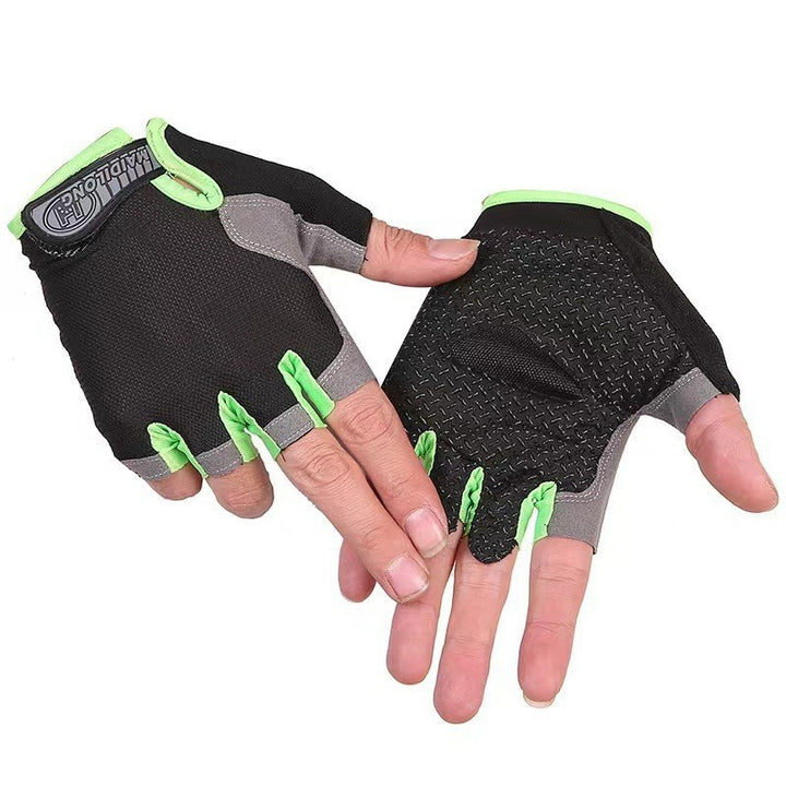 Breathable Half Finger Cycling Gloves for Men and Women