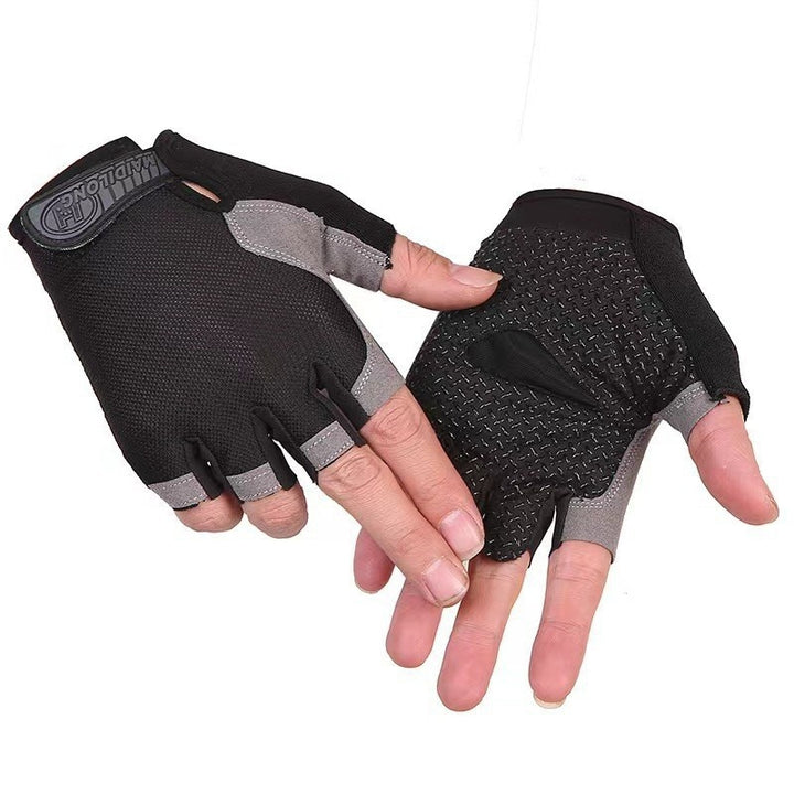 Breathable Half Finger Cycling Gloves for Men and Women