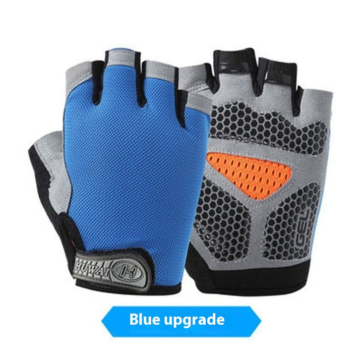 Breathable Half Finger Cycling Gloves for Men and Women