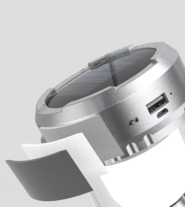 Versatile outdoor solar camping light