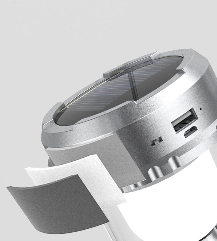 Versatile outdoor solar camping light