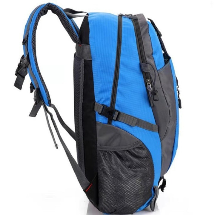 multi-functional hiking backpack for outdoor camping, large capacity travel day pack with waist support, trekking sports backpack form and women