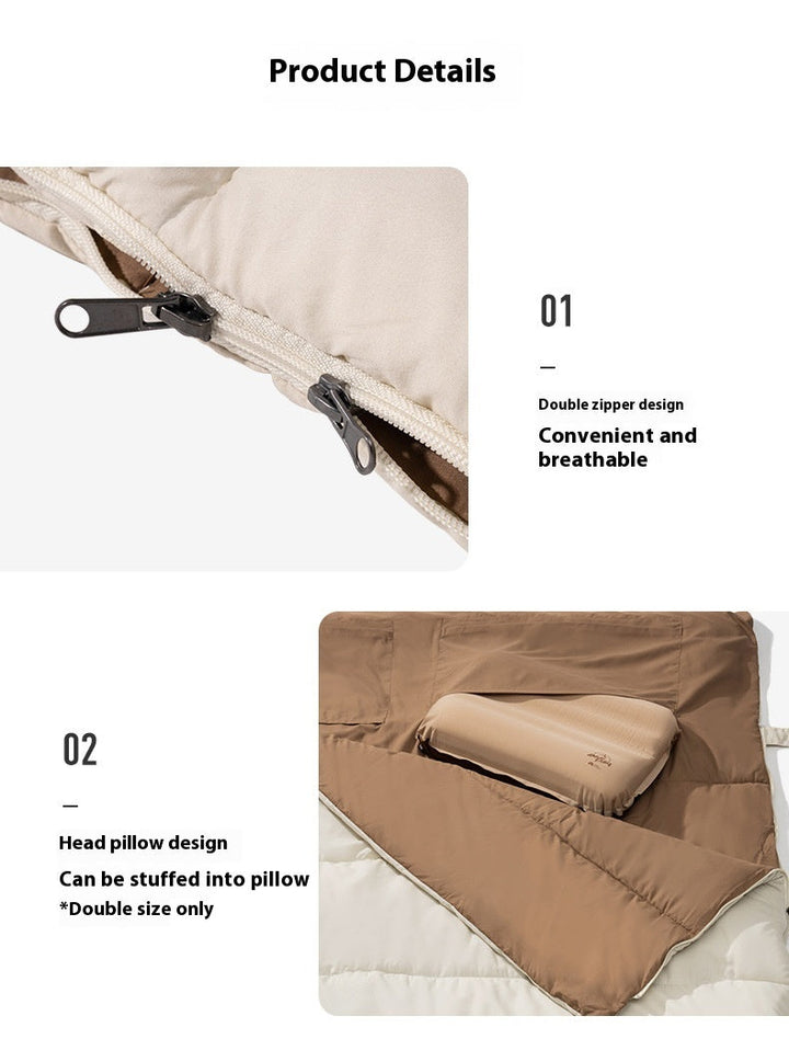 Adult Thickened Winter Sleeping Bag