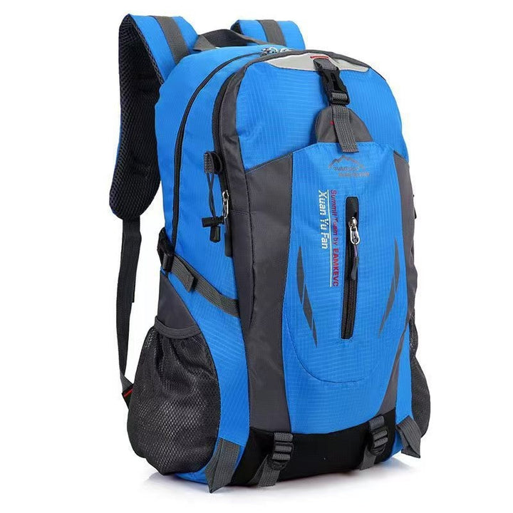 multi-functional hiking backpack for outdoor camping, large capacity travel day pack with waist support, trekking sports backpack form and women