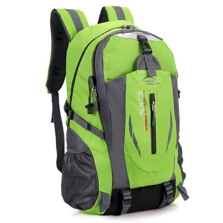 multi-functional hiking backpack for outdoor camping, large capacity travel day pack with waist support, trekking sports backpack form and women