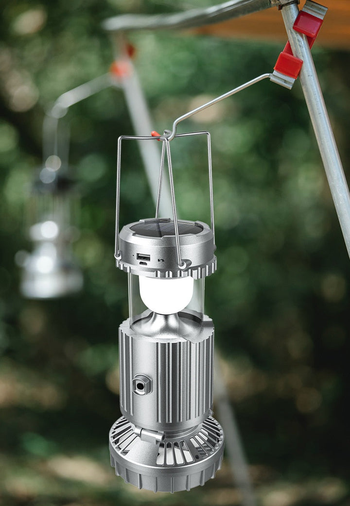 Versatile outdoor solar camping light