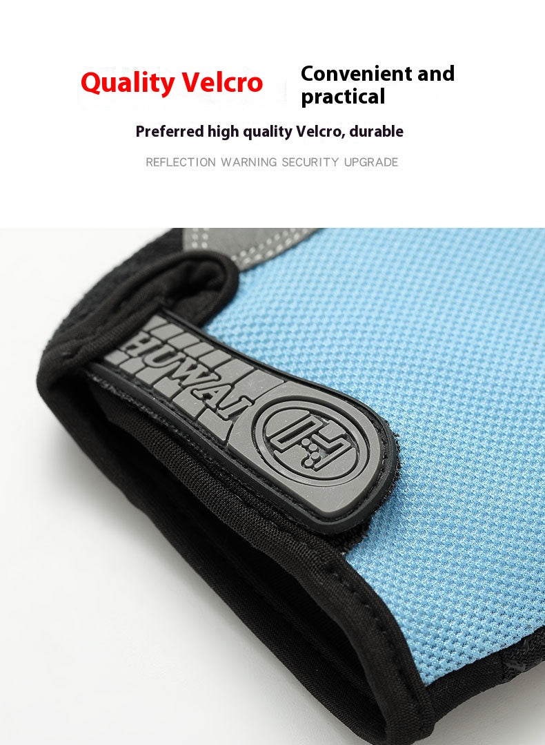 Breathable Half Finger Cycling Gloves for Men and Women