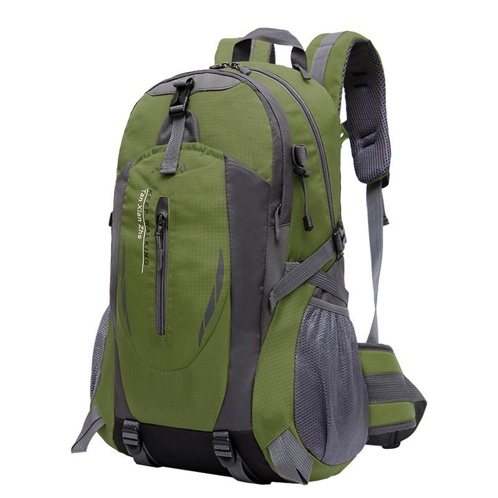 multi-functional hiking backpack for outdoor camping, large capacity travel day pack with waist support, trekking sports backpack form and women