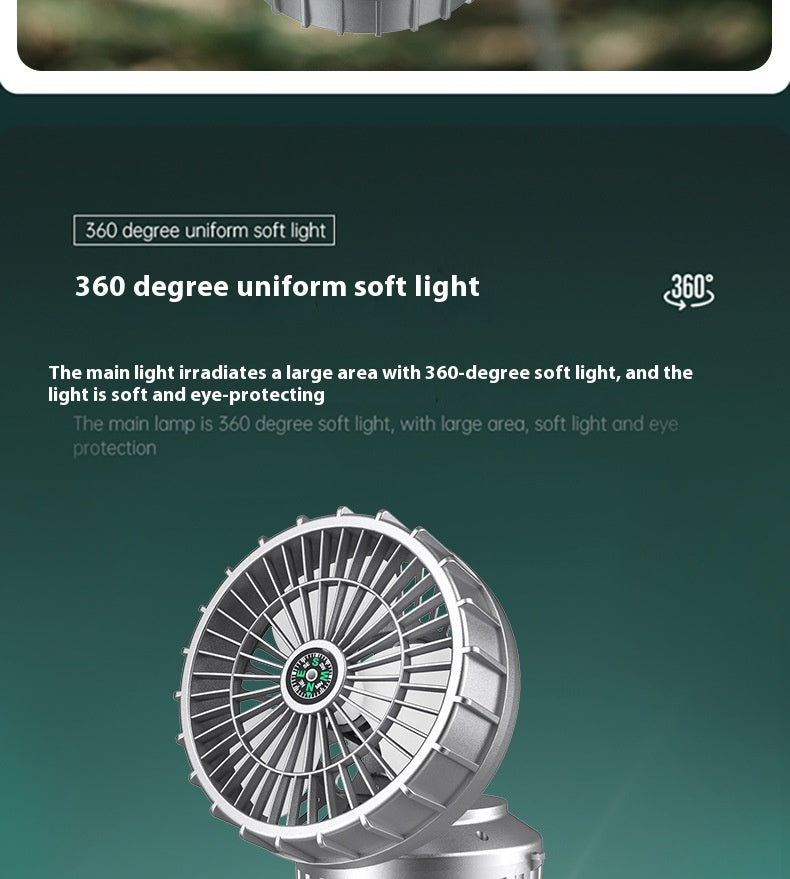 Versatile outdoor solar camping light