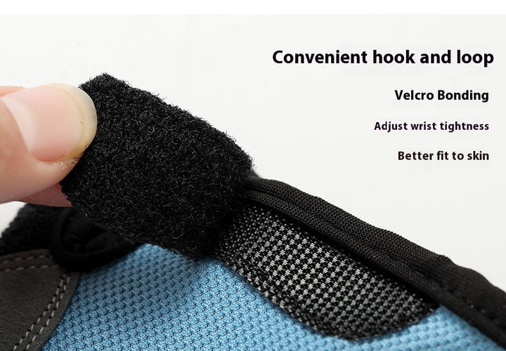Breathable Half Finger Cycling Gloves for Men and Women